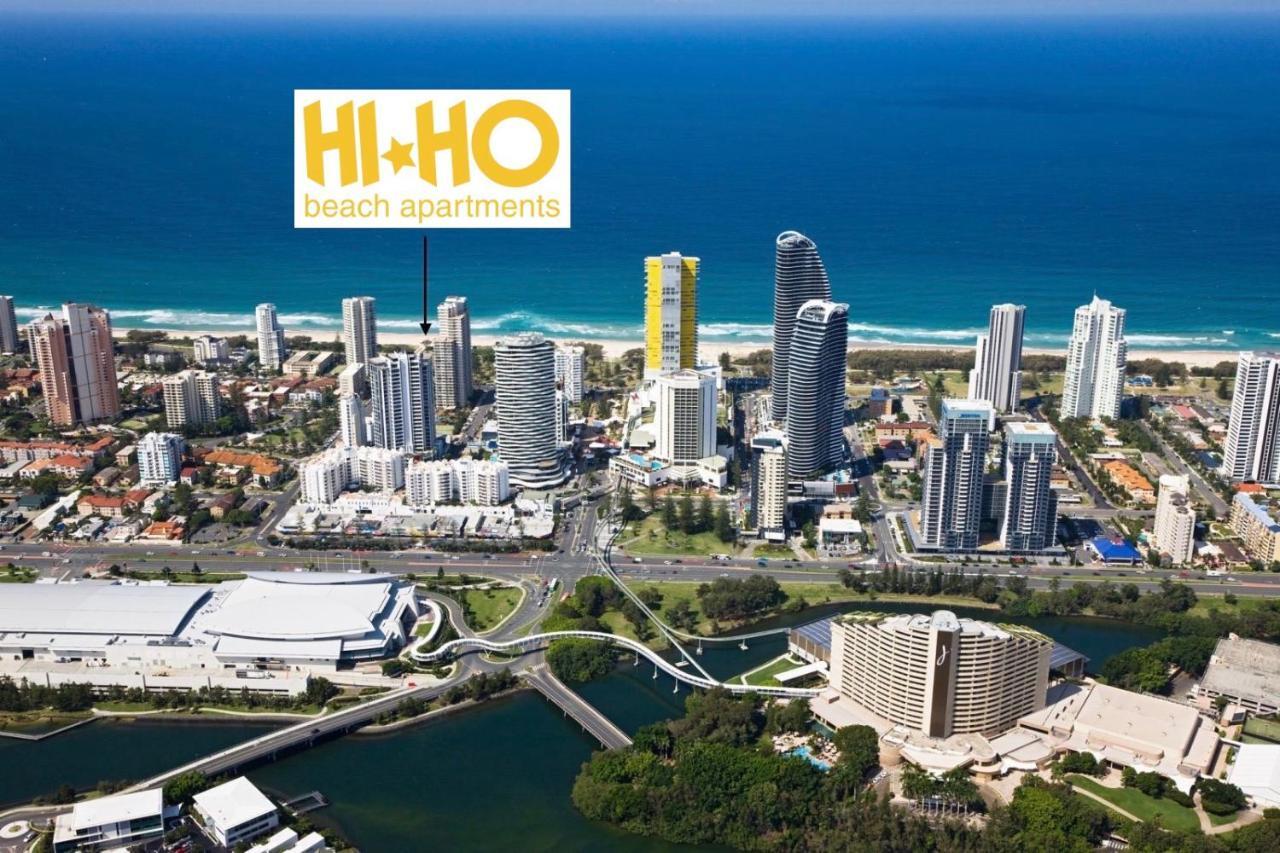 Hi Ho Beach Apartments On Broadbeach Guldkusten Exteriör bild